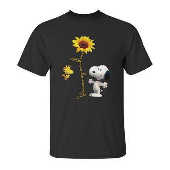 Snoopy And Woodstock You Are My Sunshine Unisex T-Shirt | Favorety AU