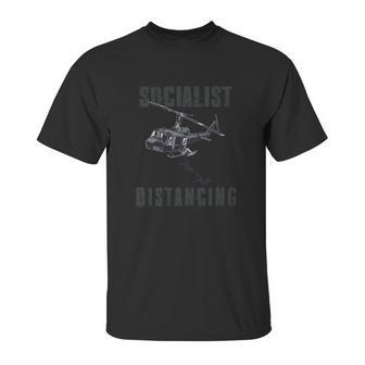 Socialism Distancing Helicopter Unisex T-Shirt | Favorety DE