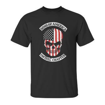 Sons Of America - Infidel Chapter Unisex T-Shirt | Favorety