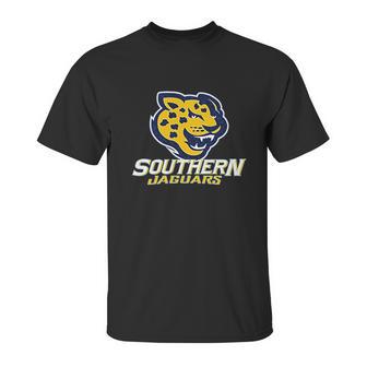 Southern Jaguars Football Team Unisex T-Shirt | Favorety