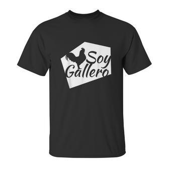 Soy Gallero Rooster Cockfighting Gifts Unisex T-Shirt | Favorety UK