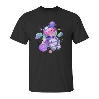 Space Axolotl Cute Kawaii Pastel Goth Funny Axolotl Lovers Unisex T-Shirt | Favorety AU