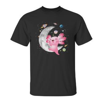 Space Axolotl Kawaii Pastel Goth Anime Comic For Girls Unisex T-Shirt | Favorety CA