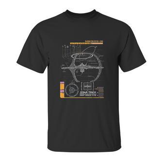 Star Trek Ds9 Bajoran System Schematic Unisex T-Shirt | Favorety