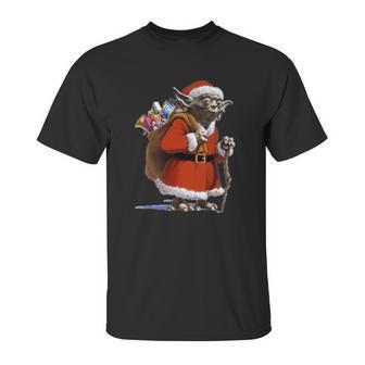 Star Wars Yoda Santa Claus Ugly Faux Unisex T-Shirt | Favorety DE