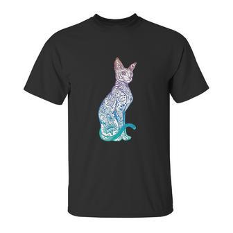 Stay Weird Pastel Goth Sphynx Cat Tattoo Kitten Unisex T-Shirt | Favorety AU