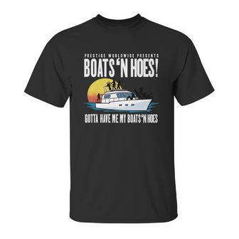 Step Brothers Film Boats N Hoes Licensed Unisex T-Shirt | Favorety