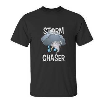 Storm Chaser Boys Storm Hunter Tornado Gift Unisex T-Shirt | Favorety