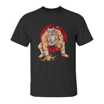 Sumo Santa Unisex T-Shirt | Favorety AU