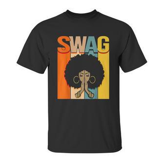 Swag Vintage Melanin Queen Unisex T-Shirt | Favorety DE