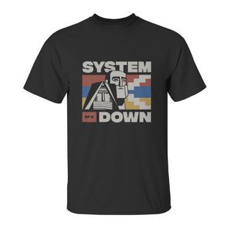 System Of A Down Vinyl Unisex T-Shirt | Favorety