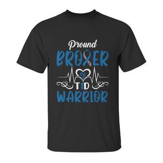 T1d Proud Brother Diabetes Awareness Type 1 Insulin Pancreas Gift Graphic Design Printed Casual Daily Basic Unisex T-Shirt | Favorety AU