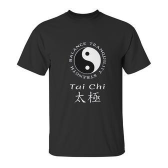 Tai Chi Chuan Chinese Martial Arts Yin Yang Unisex T-Shirt | Favorety AU