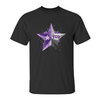 Tcu Horned Frogs Star Unisex T-Shirt | Favorety DE