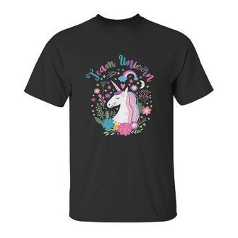 Team Unicorn Magical Unicorn Unisex T-Shirt | Favorety