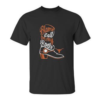 Texas Longhorns Living Roots Graphic Alumni Unisex T-Shirt | Favorety UK