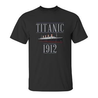 Titanic Sailing Ship Vintage Cruise Vessel 1912 Unisex T-Shirt | Favorety DE