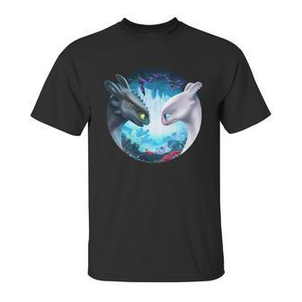 Toothless And Light Fury Unisex T-Shirt | Favorety UK