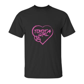 Toyota Girl Pink Heart Lovely Unisex T-Shirt | Favorety DE