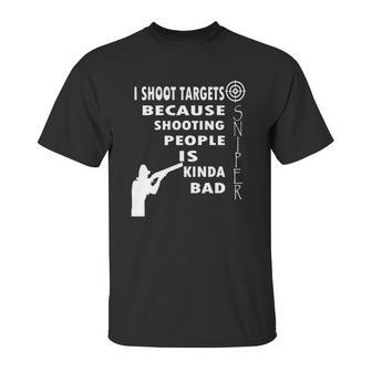 Trap Shooting Shirt Funny Skeet Shooting Shirt Unisex T-Shirt | Favorety