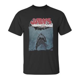 Trevco Jaws Title Unisex T-Shirt | Favorety CA