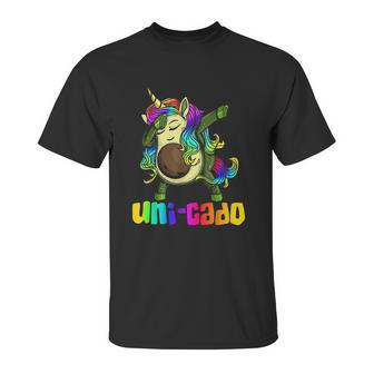 Uni Cado Dabbing Unicorn Avocado Unisex T-Shirt | Favorety AU