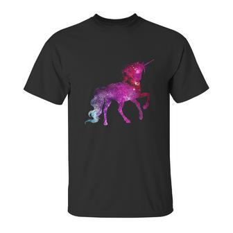 Unicorn Galaxy Squad Girls Funny Galactic Space Gift Unisex T-Shirt | Favorety