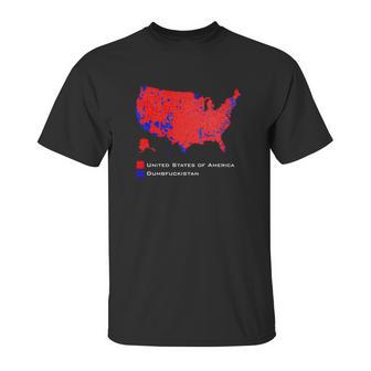 United States Of America Dumbfuckistan Unisex T-Shirt | Favorety UK