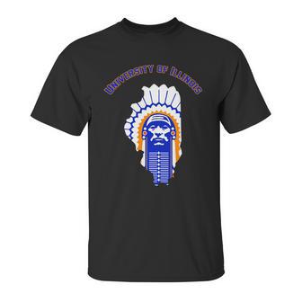 Univercity Of I Illinois Chief Unisex T-Shirt | Favorety DE