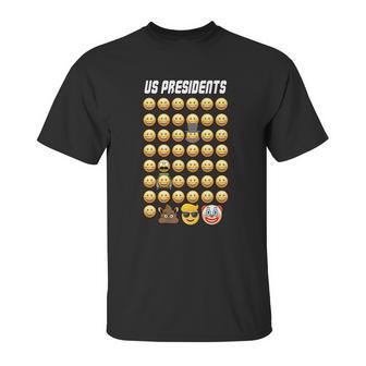 Us Presidents History Unisex T-Shirt | Favorety