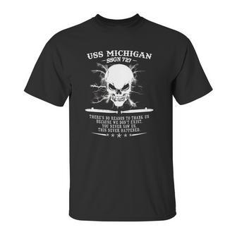 Uss Michigan Ssgn 727 Unisex T-Shirt | Favorety DE