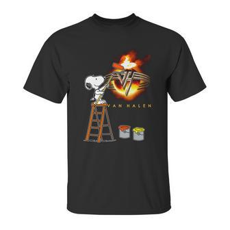 Van Halen Snoopy Unisex T-Shirt | Favorety AU