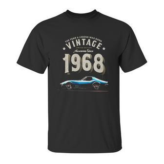 Vintage 1968 Corvette Unisex T-Shirt | Favorety AU