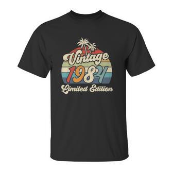 Vintage 1984 38Th Birthday Limited Edition 38 Years Old Unisex T-Shirt | Favorety DE