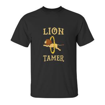 Vintage Lion Tamer Event Circus Staff Themed Birthday Party Unisex T-Shirt | Favorety AU