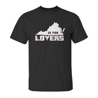 Virginia Lovers State Heart Vintage Throwback Gift Unisex T-Shirt | Favorety DE