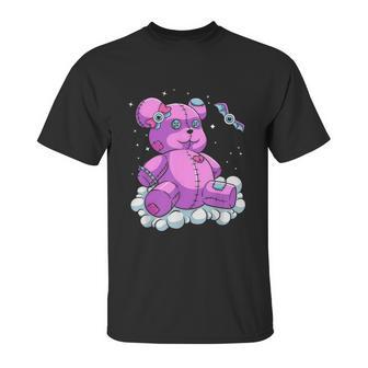 Voodoo Doll Pastel Goth Teddy Bear Witchcraft Halloween Unisex T-Shirt | Favorety DE