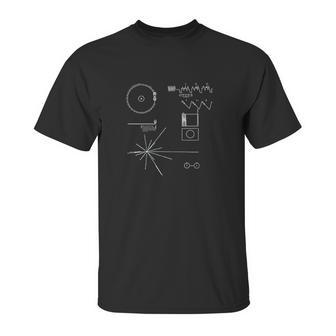 Voyager Golden Record Nasa Unisex T-Shirt | Favorety DE