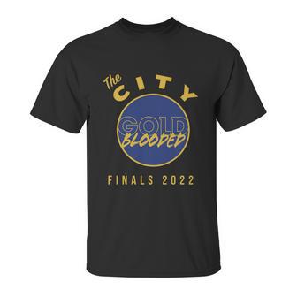 Warriors Finals 2022 Basketball Gold Blooded Warriors Graphic Design Printed Casual Daily Basic V4 Unisex T-Shirt | Favorety AU