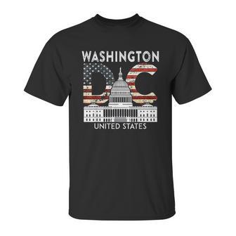 Washington State Capitol Hill Souvenir Gift Unisex T-Shirt | Favorety CA