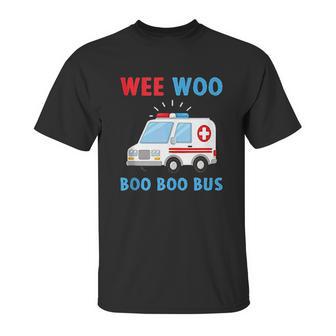 Wee Woo Boo Boo Bus Ambulance Driver Gift Unisex T-Shirt | Favorety AU