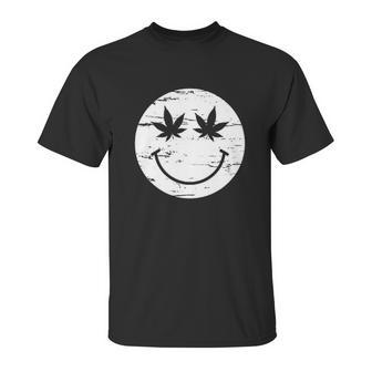 Weed Smile Face Unisex T-Shirt | Favorety AU