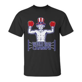 World War Champs Uncle Sam Unisex T-Shirt | Favorety DE