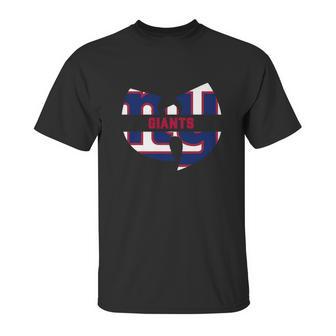 Wu Tang New York Giants Logo Shirt T Shirt Tee Unisex T-Shirt | Favorety UK