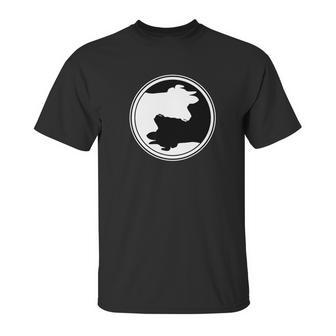 Yin Yang Cows Cow Unisex T-Shirt | Favorety AU