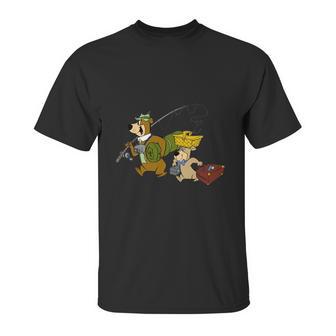 Yogi Bear Fishing Unisex T-Shirt | Favorety DE