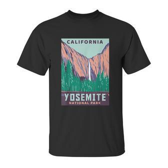 Yosemite National Park Us Vintage Usa California Parks Gift Unisex T-Shirt | Favorety CA