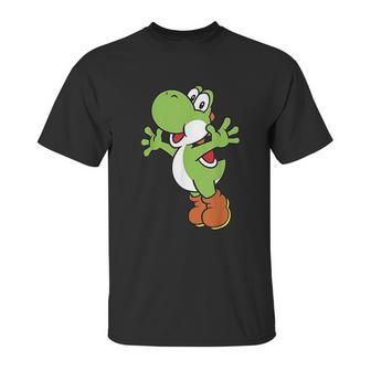 Yoshi Classic Jump Portrait Unisex T-Shirt | Favorety CA