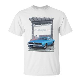 1969 Dodge Charger Graphic Design Printed Casual Daily Basic Unisex T-Shirt | Favorety AU