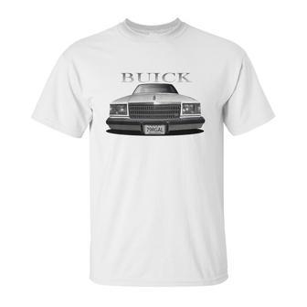 1979 Buick Regal Front White Unisex T-Shirt | Favorety CA